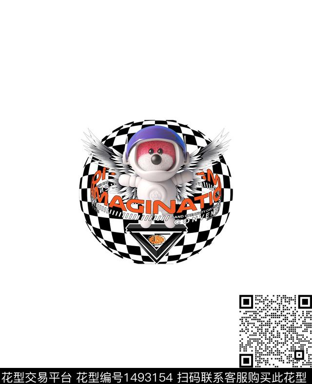 几何定位花格子数码印花华亿平台下载（图片编号: 1493154） - 瓦栏（Walan）