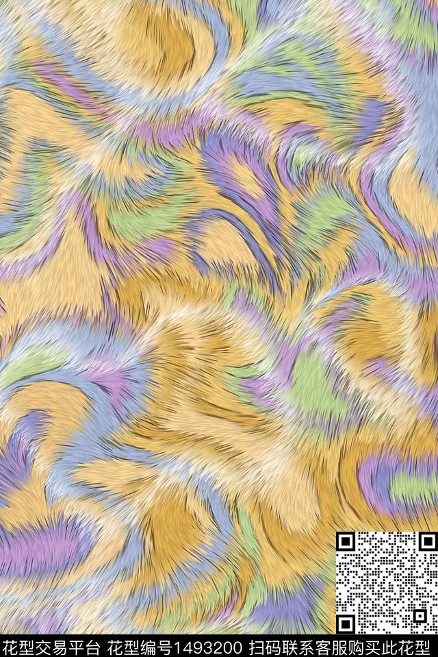 几何纹理动物纹数码印花华亿平台下载（图片编号: 1493200） - 瓦栏（Walan）