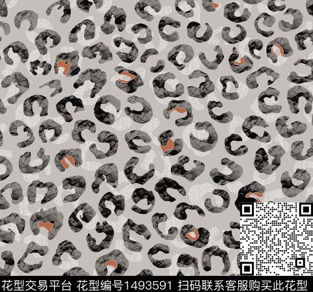 动物花卉奢华时尚传统印花华亿平台下载（图片编号: 1493591） - 瓦栏（Walan）