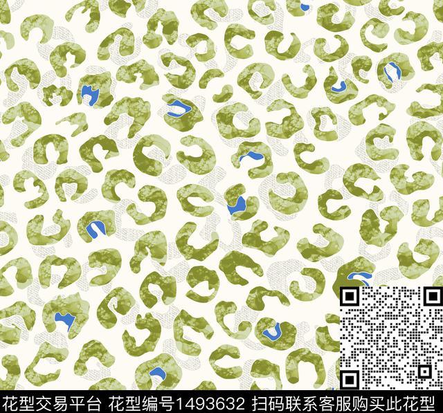 动物花卉奢华时尚传统印花华亿平台下载（图片编号: 1493632） - 瓦栏（Walan）