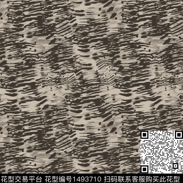 线条肌理抽象传统印花华亿平台下载（图片编号: 1493710） - 瓦栏（Walan）