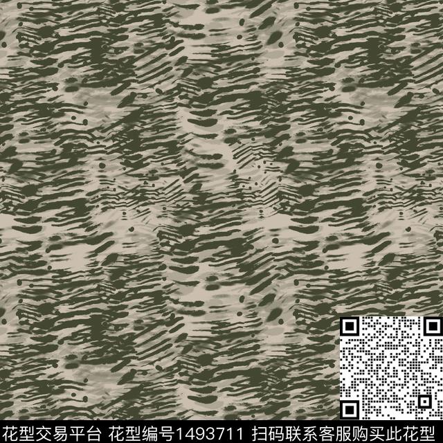 线条肌理抽象传统印花华亿平台下载（图片编号: 1493711） - 瓦栏（Walan）