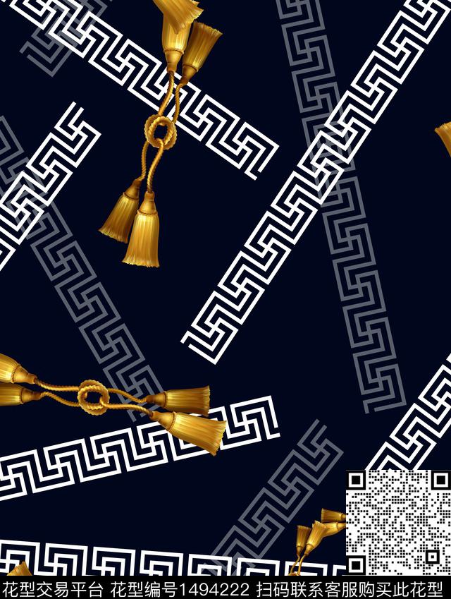 大牌风大牌男装欧洲数码印花华亿平台下载（图片编号: 1494222） - 瓦栏（Walan）