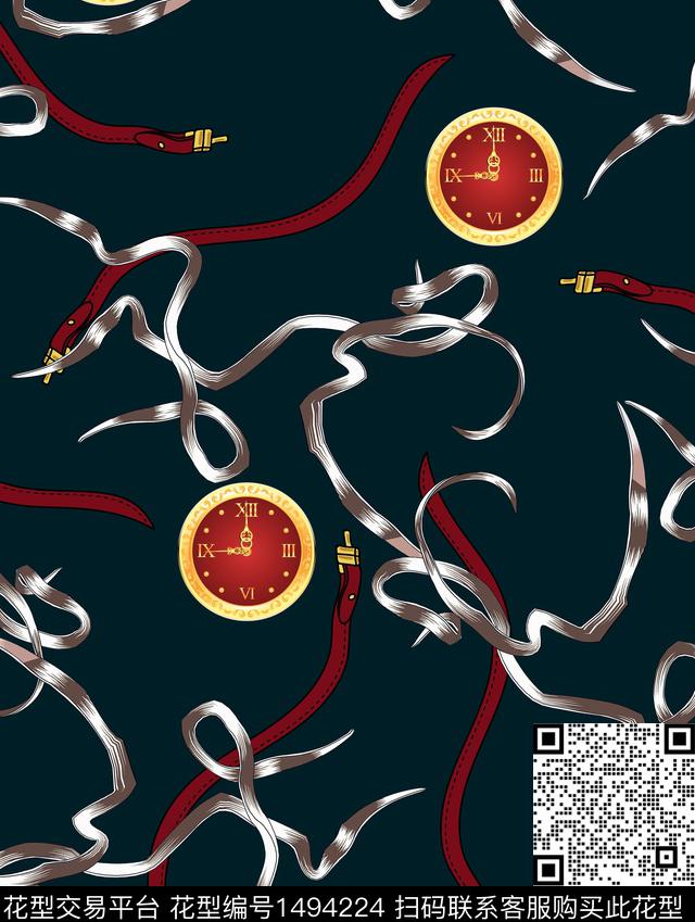 复古大牌风欧洲数码印花华亿平台下载（图片编号: 1494224） - 瓦栏（Walan）