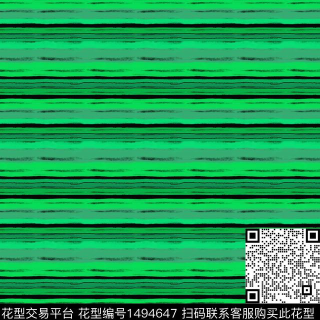 线条手绘条纹传统印花华亿平台下载（图片编号: 1494647） - 瓦栏（Walan）