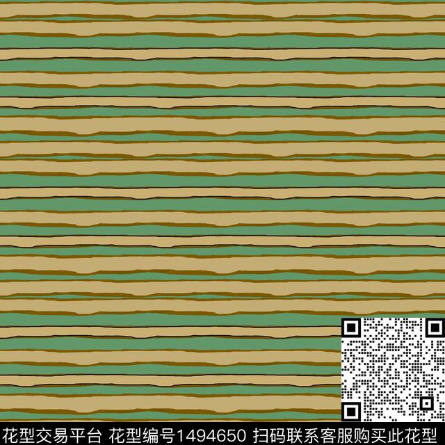 线条手绘条纹传统印花华亿平台下载（图片编号: 1494650） - 瓦栏（Walan）