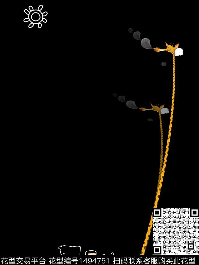 字母动物男装数码印花华亿平台下载（图片编号: 1494751） - 瓦栏（Walan）