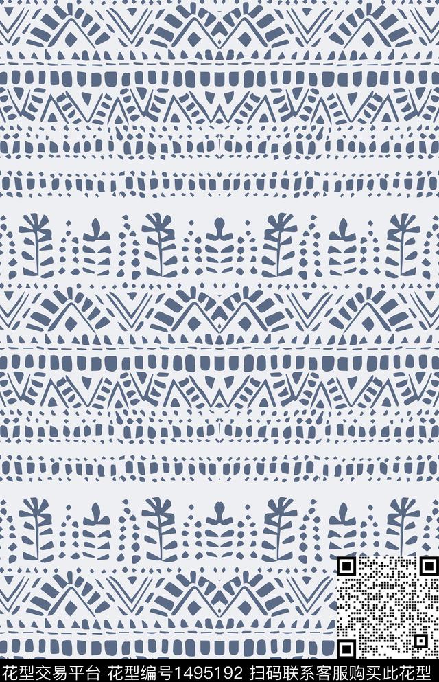 丝巾定位花小清新休闲数码印花华亿平台下载（图片编号: 1495192） - 瓦栏（Walan）