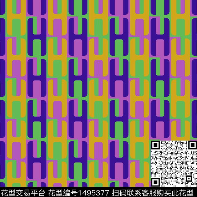 几何传统印花华亿平台下载（图片编号: 1495377） - 瓦栏（Walan）