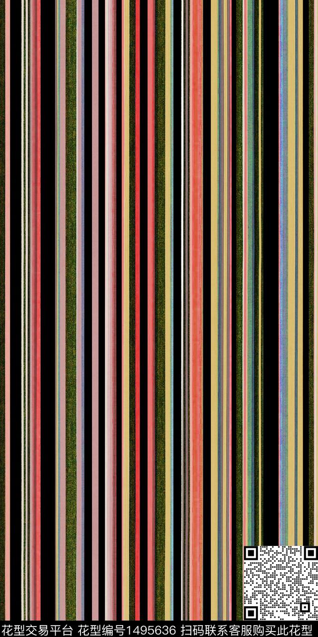 格子线条雕印华亿平台数码印花华亿平台下载（图片编号: 1495636） - 瓦栏（Walan）