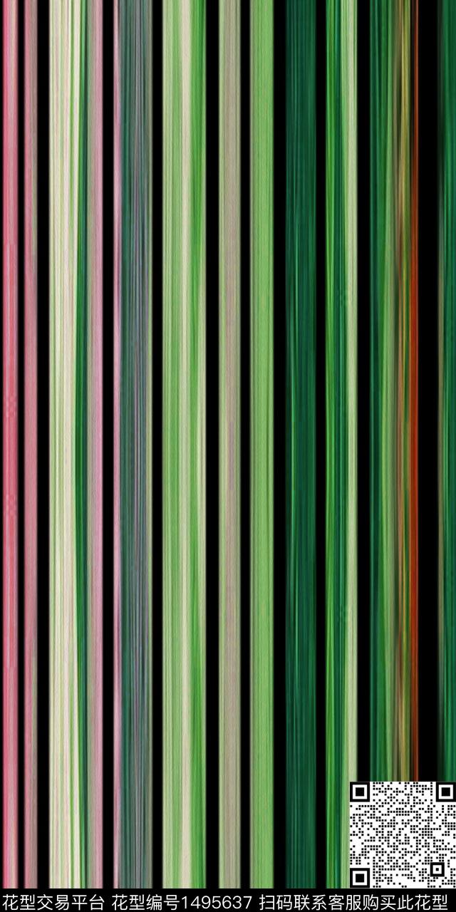 格子线条雕印华亿平台数码印花华亿平台下载（图片编号: 1495637） - 瓦栏（Walan）