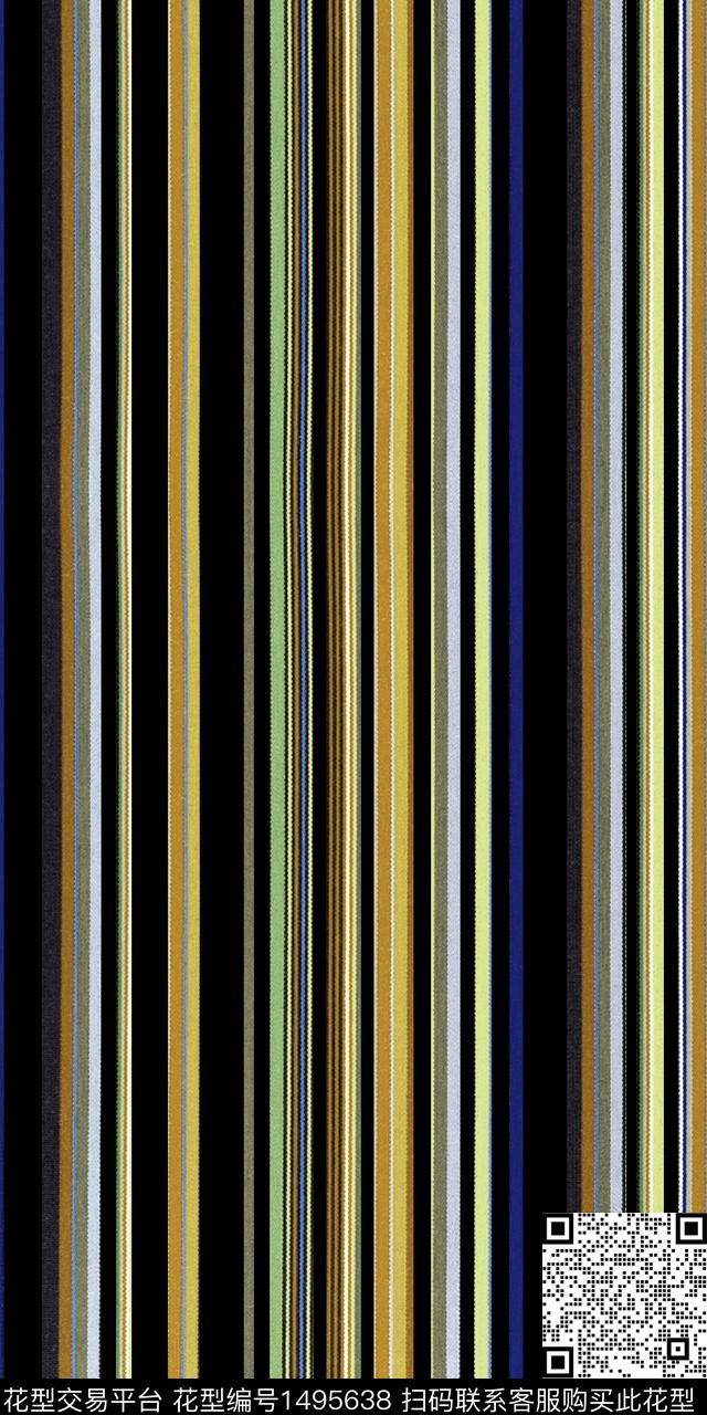 格子线条雕印华亿平台数码印花华亿平台下载（图片编号: 1495638） - 瓦栏（Walan）