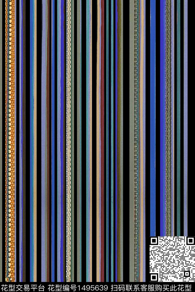 格子线条雕印华亿平台数码印花华亿平台下载（图片编号: 1495639） - 瓦栏（Walan）