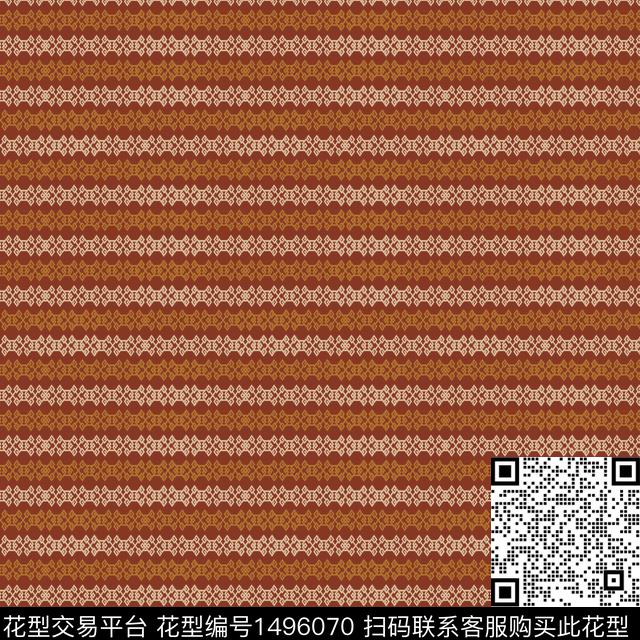 民族风波西米亚条纹传统印花华亿平台下载（图片编号: 1496070） - 瓦栏（Walan）