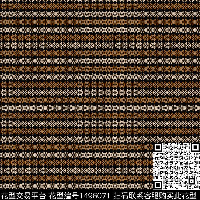 民族风波西米亚条纹传统印花华亿平台下载（图片编号: 1496071） - 瓦栏（Walan）