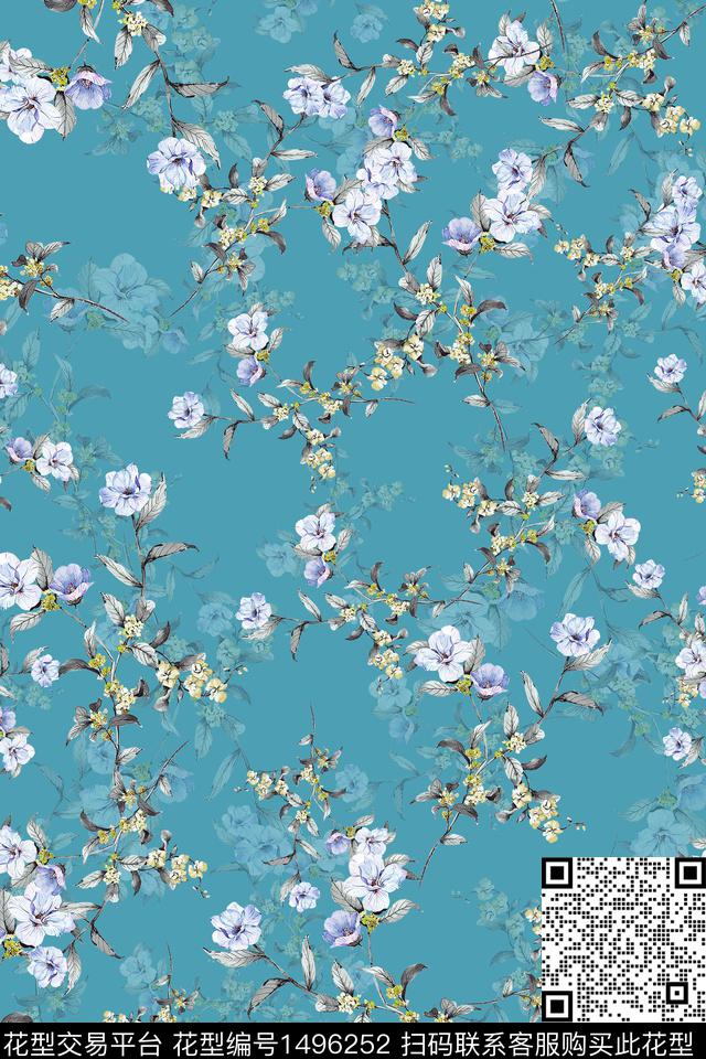 香云纱中国风数码印花华亿平台下载（图片编号: 1496252） - 瓦栏（Walan）