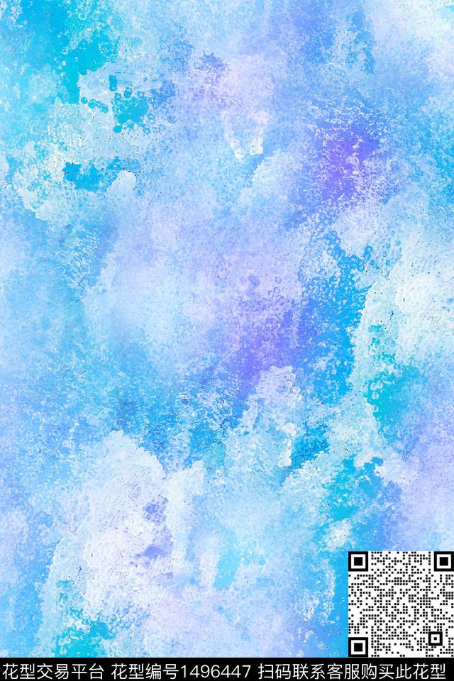 肌理大牌风抽象数码印花华亿平台下载（图片编号: 1496447） - 瓦栏（Walan）