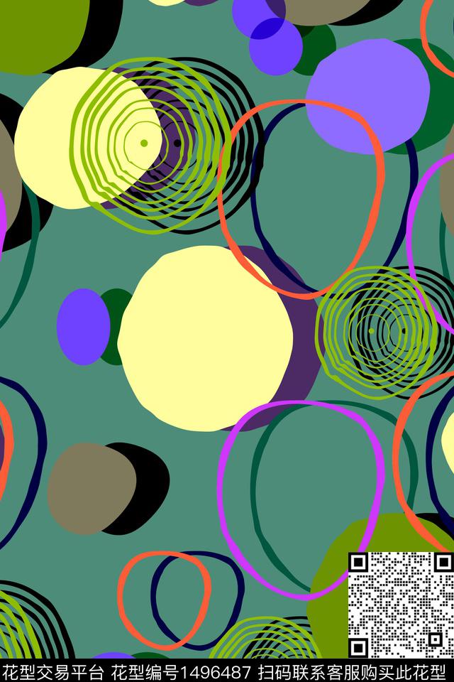 数码华亿平台时尚趋势华亿平台数码印花华亿平台下载（图片编号: 1496487） - 瓦栏（Walan）