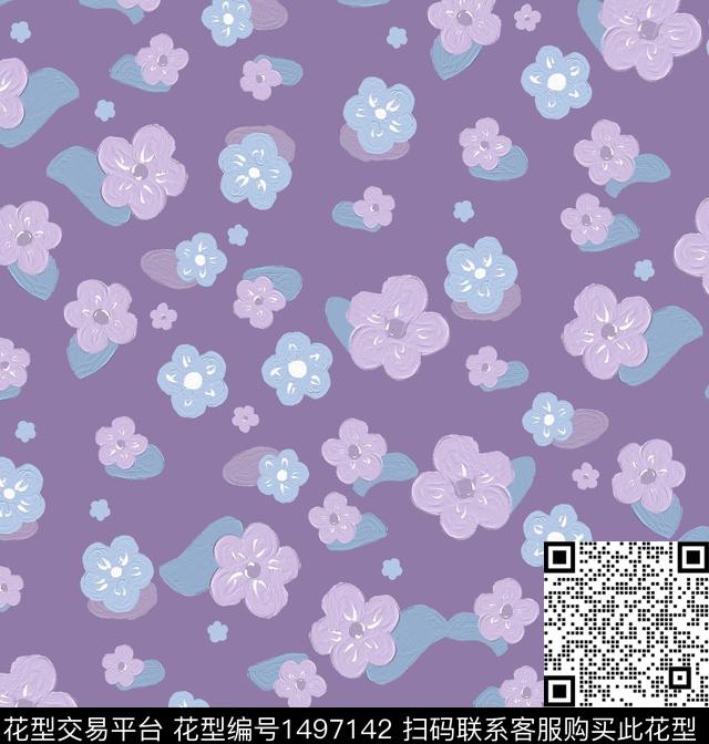 可爱草莓小碎花数码印花华亿平台下载（图片编号: 1497142） - 瓦栏（Walan）