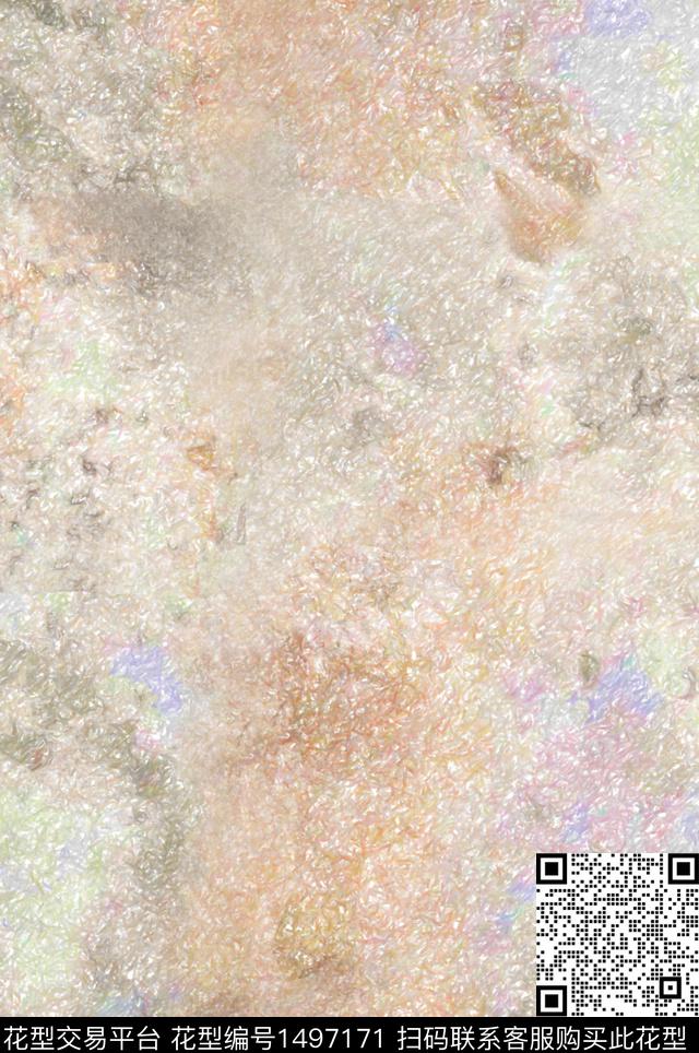 时尚肌理笔触数码印花华亿平台下载（图片编号: 1497171） - 瓦栏（Walan）