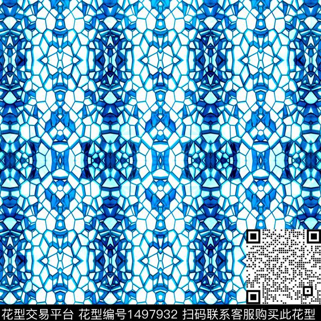 大牌风休闲藏青数码印花华亿平台下载（图片编号: 1497932） - 瓦栏（Walan）