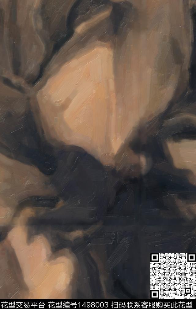 连衣裙时尚肌理数码印花华亿平台下载（图片编号: 1498003） - 瓦栏（Walan）