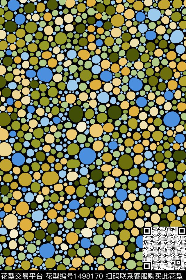 女装波点圆形传统印花华亿平台下载（图片编号: 1498170） - 瓦栏（Walan）