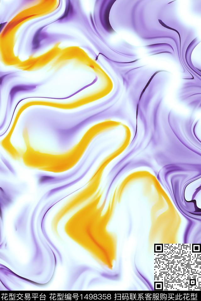 数码华亿平台肌理抽象数码印花华亿平台下载（图片编号: 1498358） - 瓦栏（Walan）