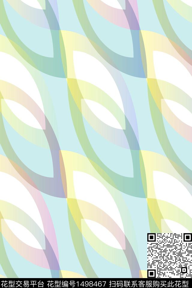 几何民族风大牌风数码印花华亿平台下载（图片编号: 1498467） - 瓦栏（Walan）