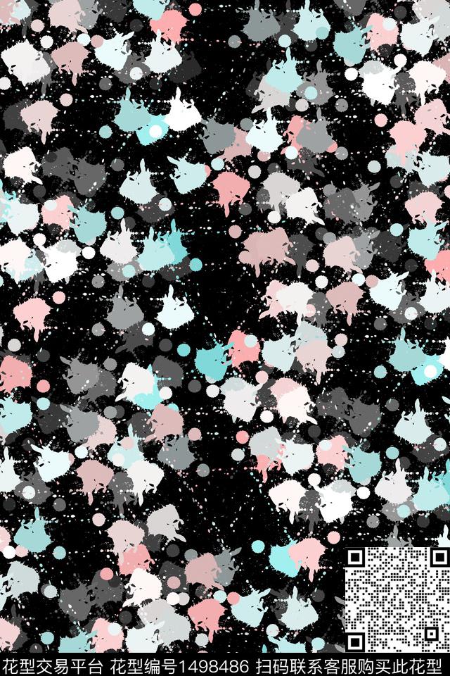 抽象男装户外家居服传统印花华亿平台下载（图片编号: 1498486） - 瓦栏（Walan）