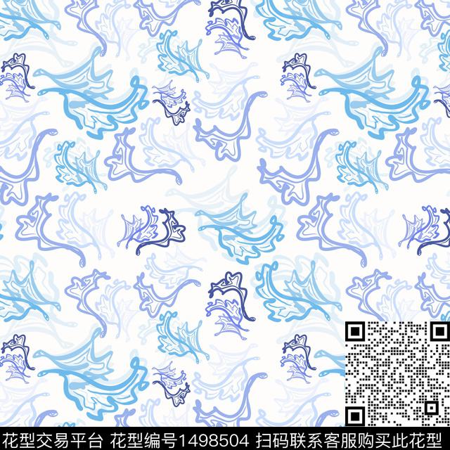 花卉手绘小碎花传统印花华亿平台下载（图片编号: 1498504） - 瓦栏（Walan）