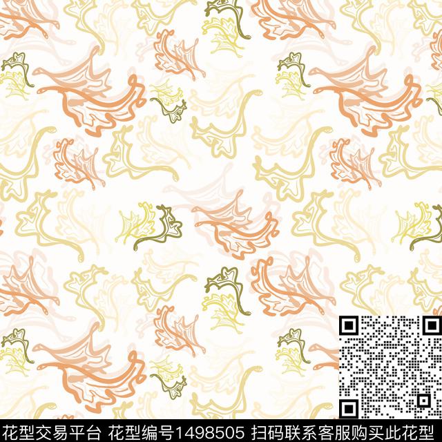 花卉手绘小碎花传统印花华亿平台下载（图片编号: 1498505） - 瓦栏（Walan）