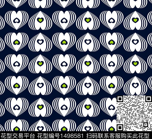 几何卡通小碎花传统印花华亿平台下载（图片编号: 1498581） - 瓦栏（Walan）
