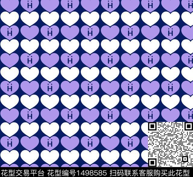 几何卡通小碎花传统印花华亿平台下载（图片编号: 1498585） - 瓦栏（Walan）