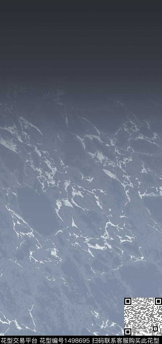 渐变肌理羽绒服数码印花华亿平台下载（图片编号: 1498695） - 瓦栏（Walan）