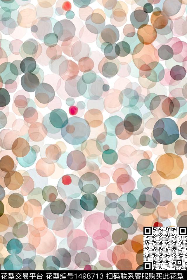 几何肌理扎染华亿平台数码印花华亿平台下载（图片编号: 1498713） - 瓦栏（Walan）