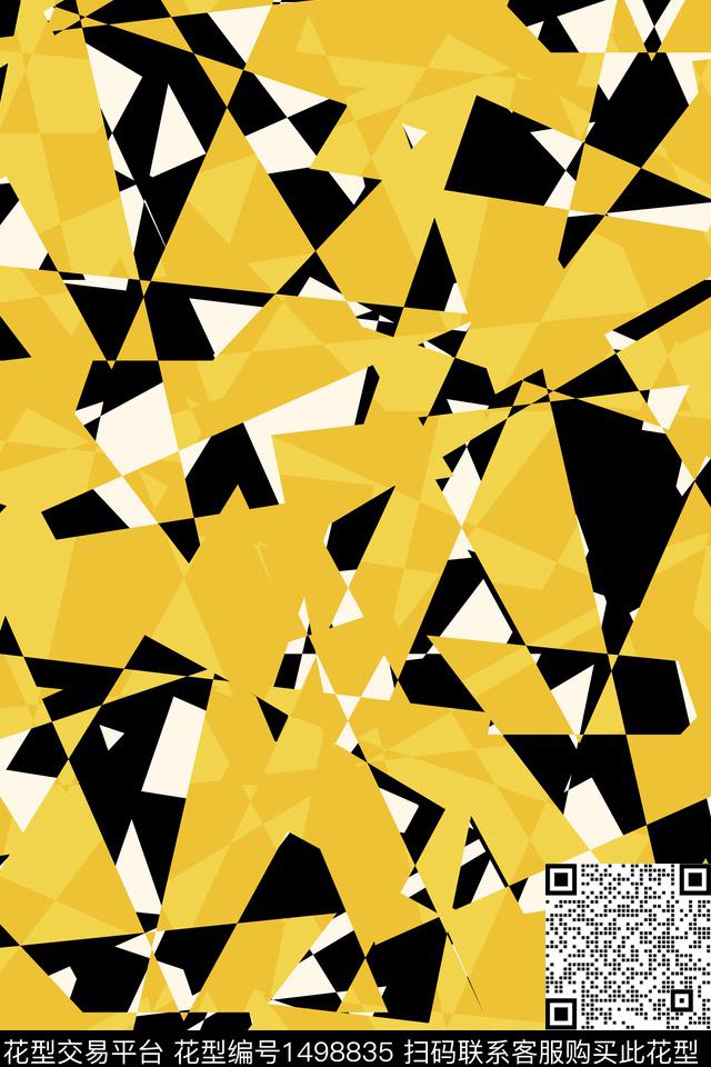 抽象男装户外家居服传统印花华亿平台下载（图片编号: 1498835） - 瓦栏（Walan）