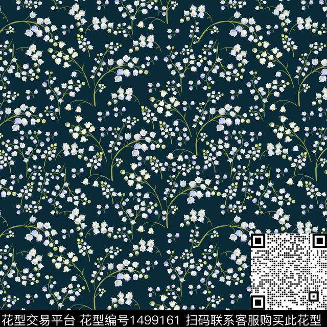 几何花卉传统华亿平台传统印花华亿平台下载（图片编号: 1499161） - 瓦栏（Walan）
