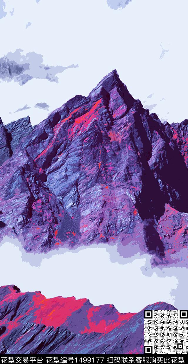 外星人趣味搞怪数码印花华亿平台下载（图片编号: 1499177） - 瓦栏（Walan）