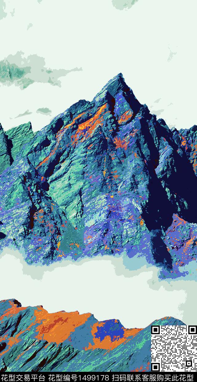 外星人趣味搞怪数码印花华亿平台下载（图片编号: 1499178） - 瓦栏（Walan）