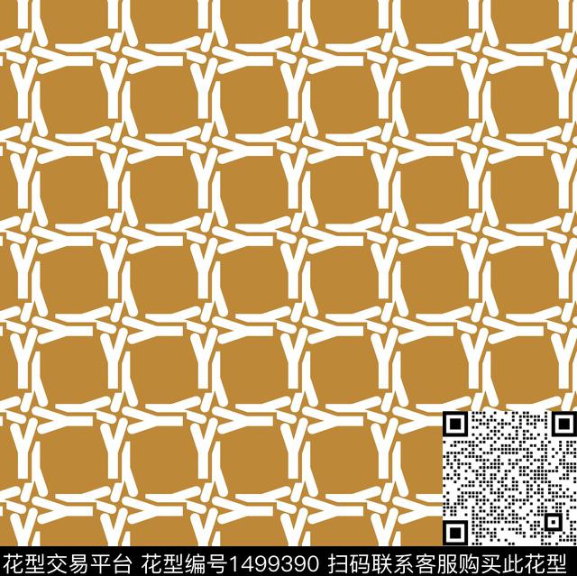 格子几何小碎花传统印花华亿平台下载（图片编号: 1499390） - 瓦栏（Walan）