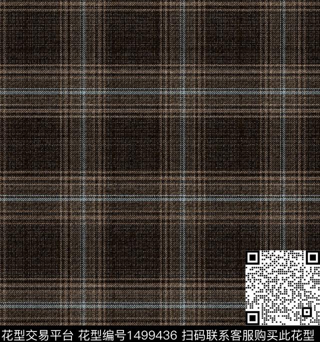 格子大牌风小碎花数码印花华亿平台下载（图片编号: 1499436） - 瓦栏（Walan）