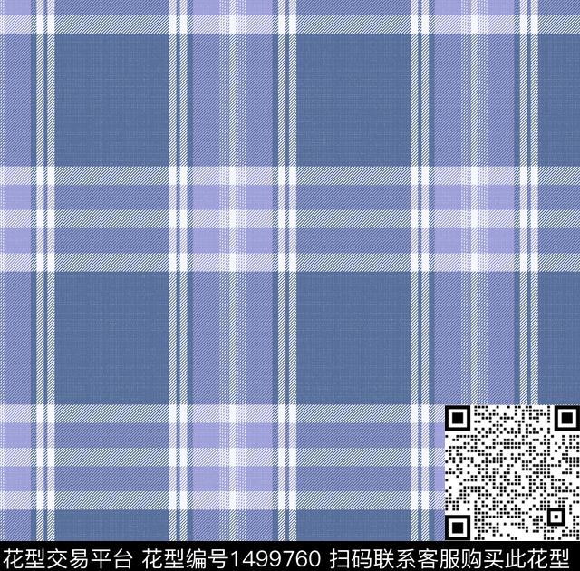 格子大牌风小碎花数码印花华亿平台下载（图片编号: 1499760） - 瓦栏（Walan）