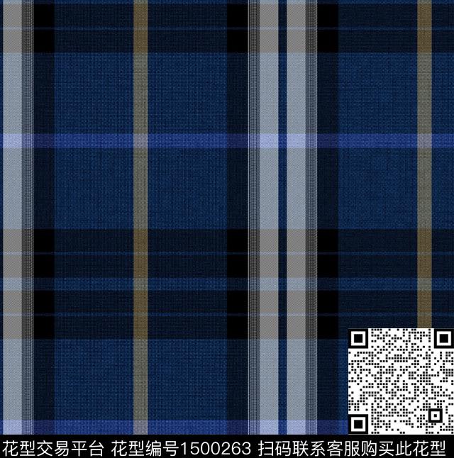 格子几何大牌风数码印花华亿平台下载（图片编号: 1500263） - 瓦栏（Walan）