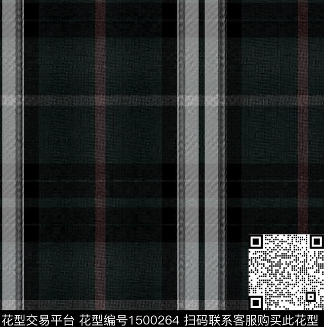 格子几何大牌风数码印花华亿平台下载（图片编号: 1500264） - 瓦栏（Walan）