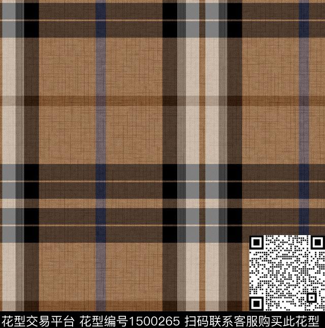 格子几何大牌风数码印花华亿平台下载（图片编号: 1500265） - 瓦栏（Walan）