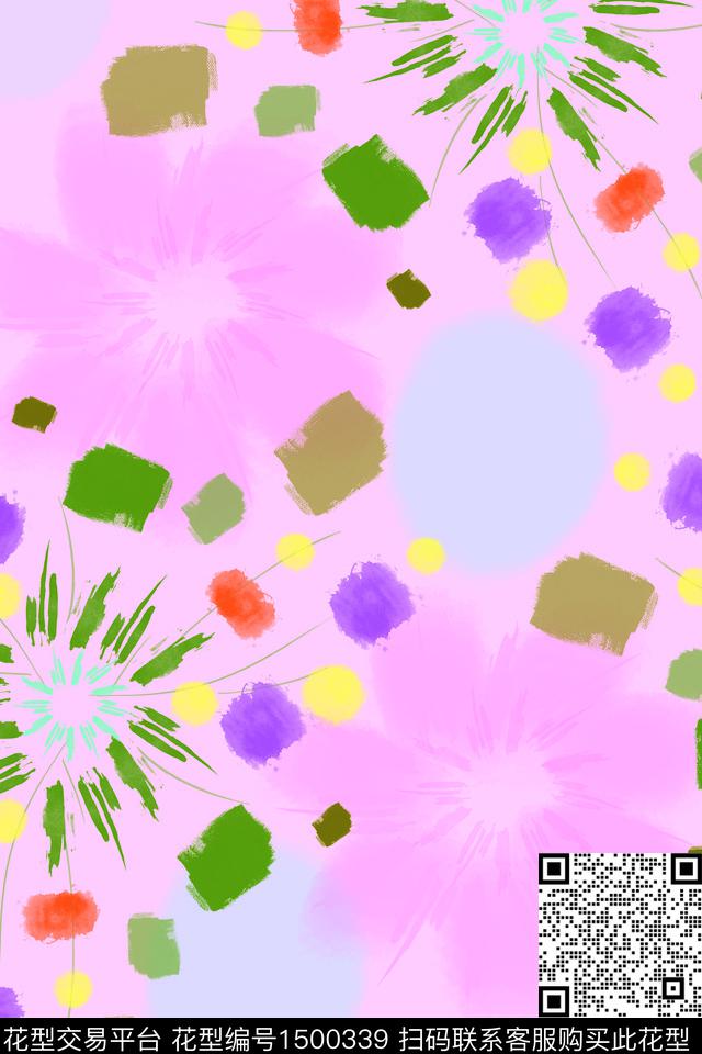 连衣裙肌理女装传统印花华亿平台下载（图片编号: 1500339） - 瓦栏（Walan）