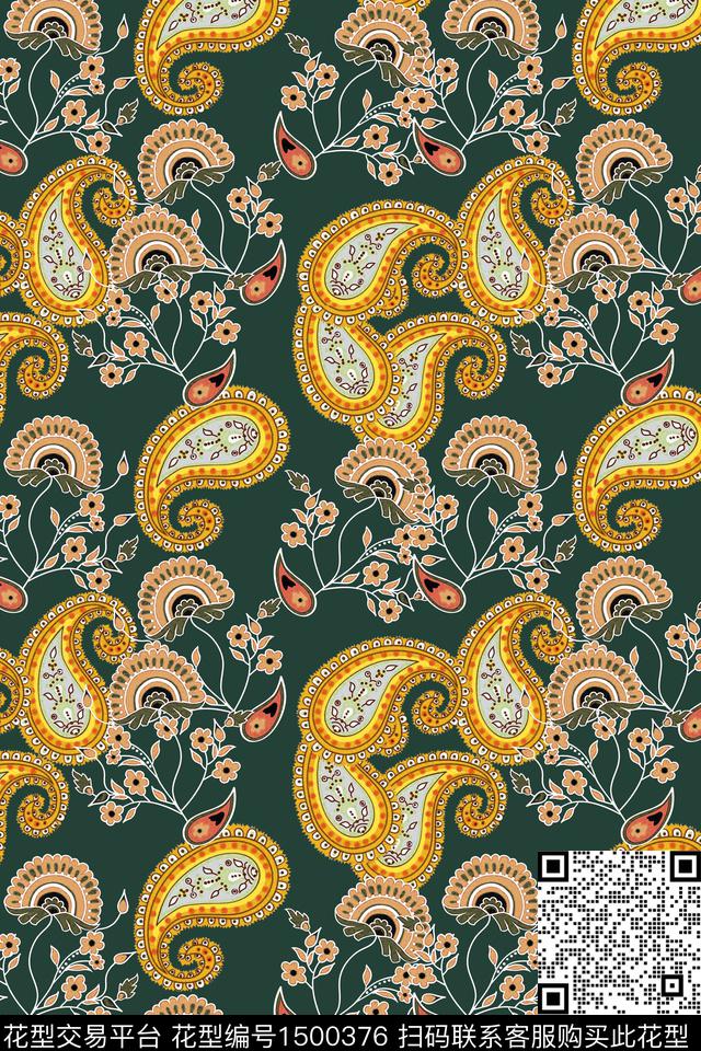 植物中老年手绘油画数码印花华亿平台下载（图片编号: 1500376） - 瓦栏（Walan）