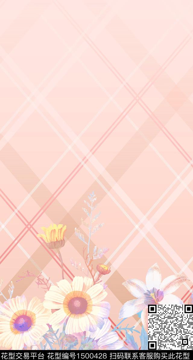 定位花女装花卉数码印花华亿平台下载（图片编号: 1500428） - 瓦栏（Walan）