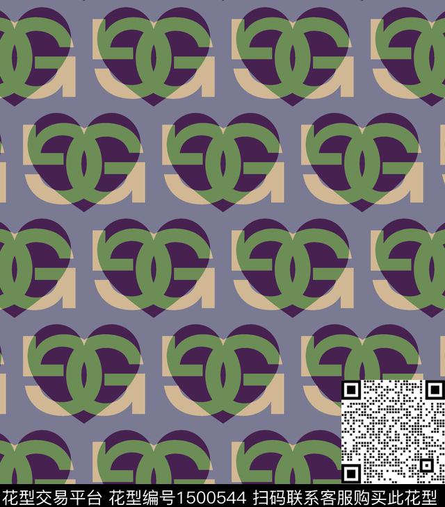 几何大牌风小碎花传统印花华亿平台下载（图片编号: 1500544） - 瓦栏（Walan）
